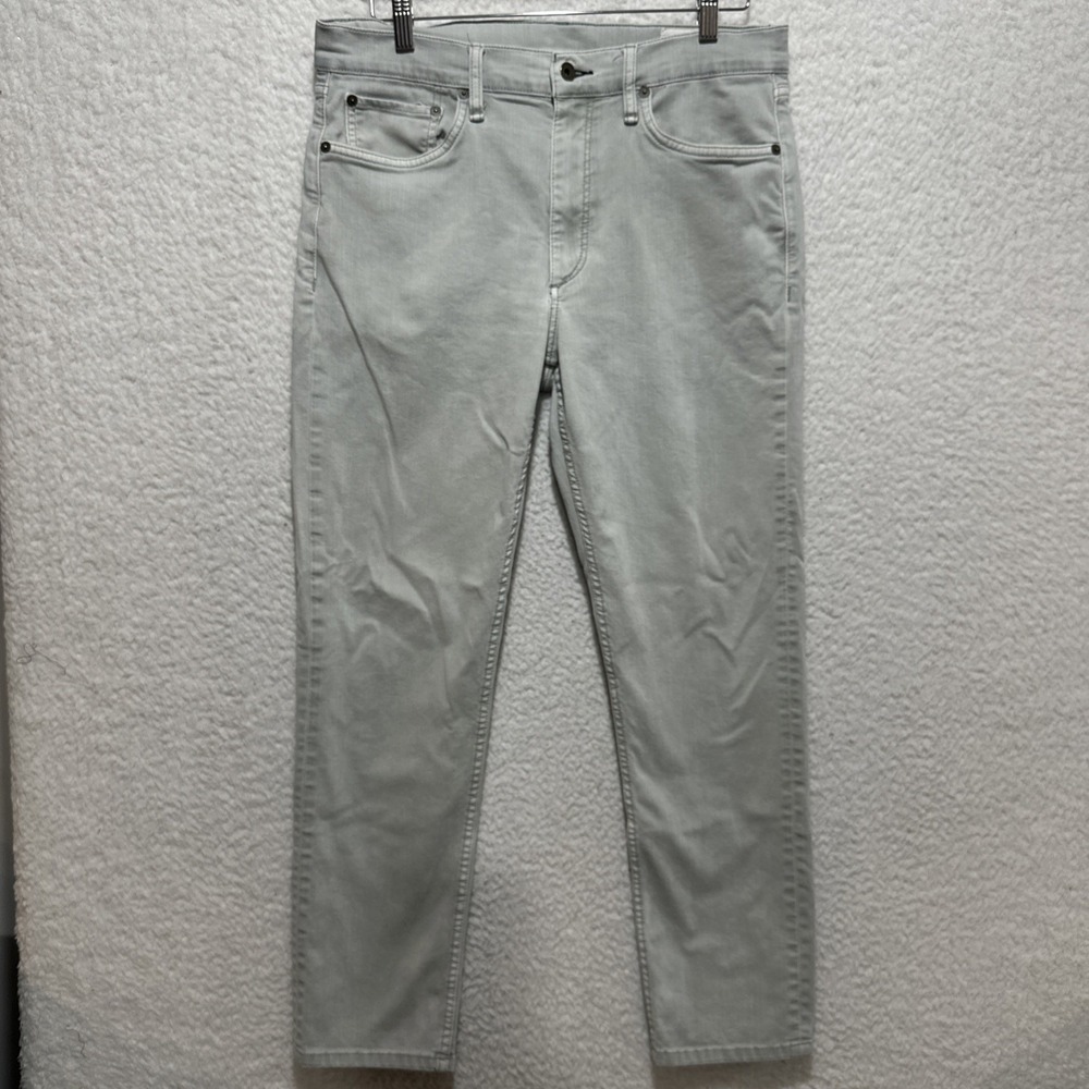 Rag & Bone Jeans Men's Size 33 Fit 2 Light Mint Green‎ Slim Straight Light Wash